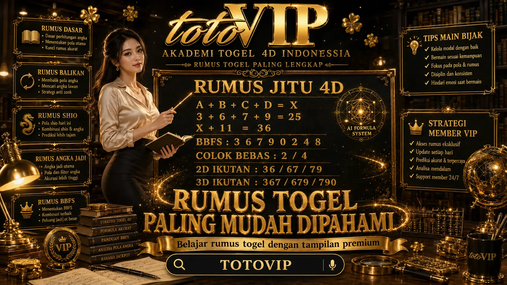 Rumus Togel 4D &amp; Teknik Analisa — Akademi TotoVIP